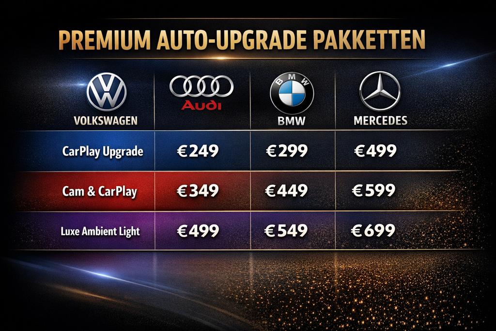 Upgrade je auto naar luxe | CarPlay, Camera & Ambient, Ophalen of Verzenden, Nieuw