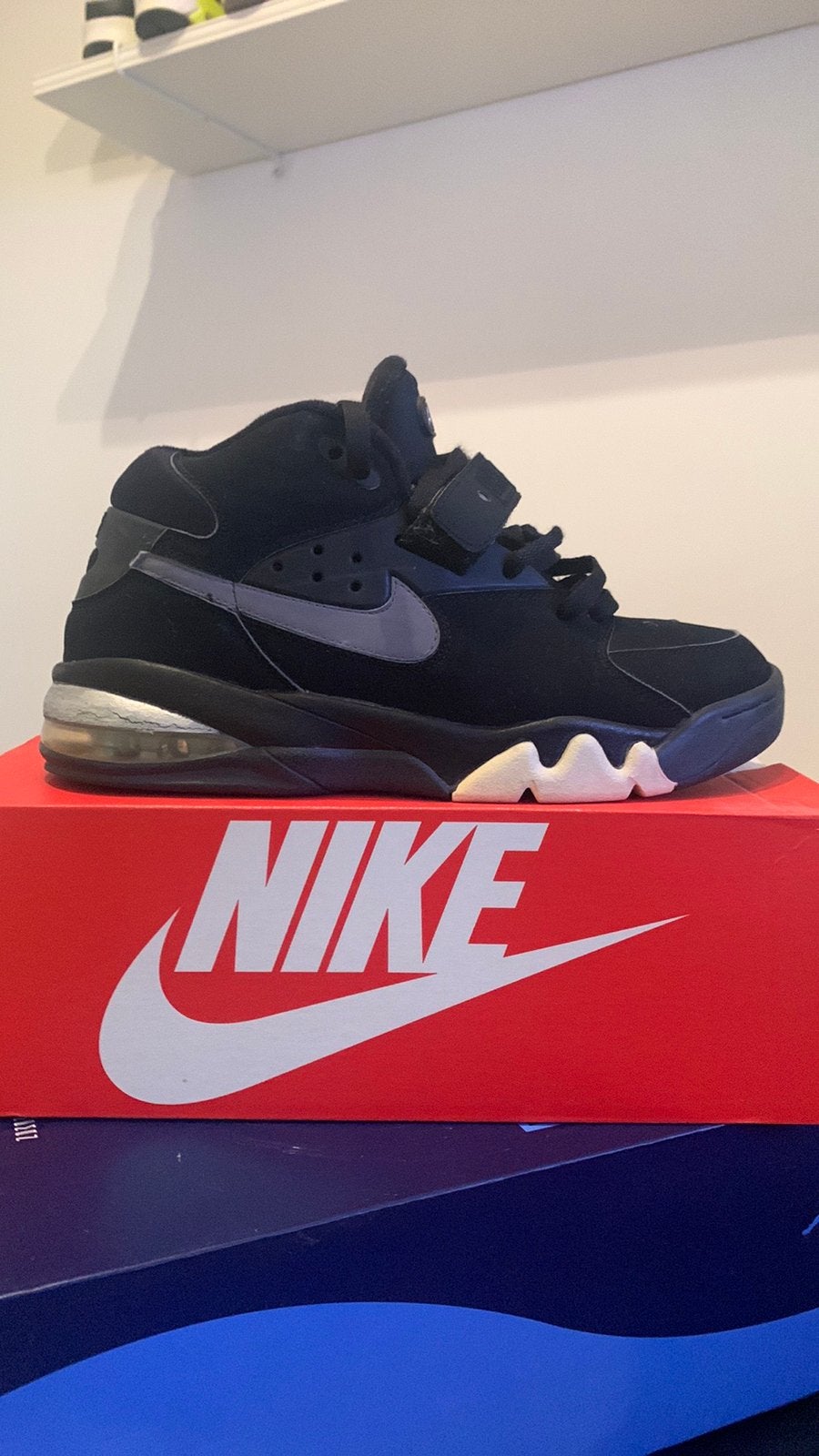 NIKE AIR FORCE MAX 93 OG-‘BARKLEY”/2006/Vintage/SIZE 44.5, Kleding | Heren, Schoenen, Overige kleuren, Sportschoenen, Ophalen of Verzenden