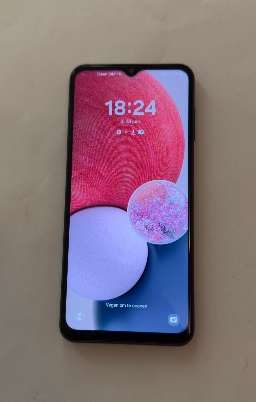 Samsung Galaxy A13, 128GB, zwart, Telecommunicatie, Mobiele telefoons | Samsung, Zwart, Touchscreen, Ophalen of Verzenden, Zo goed als nieuw