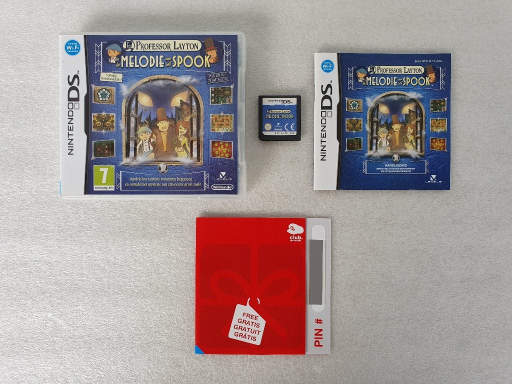 Nintendo DS: Professor Layton en de Melodie van het Spook, Spelcomputers en Games, Games | Nintendo DS, Puzzel en Educatief, Gebruikt
