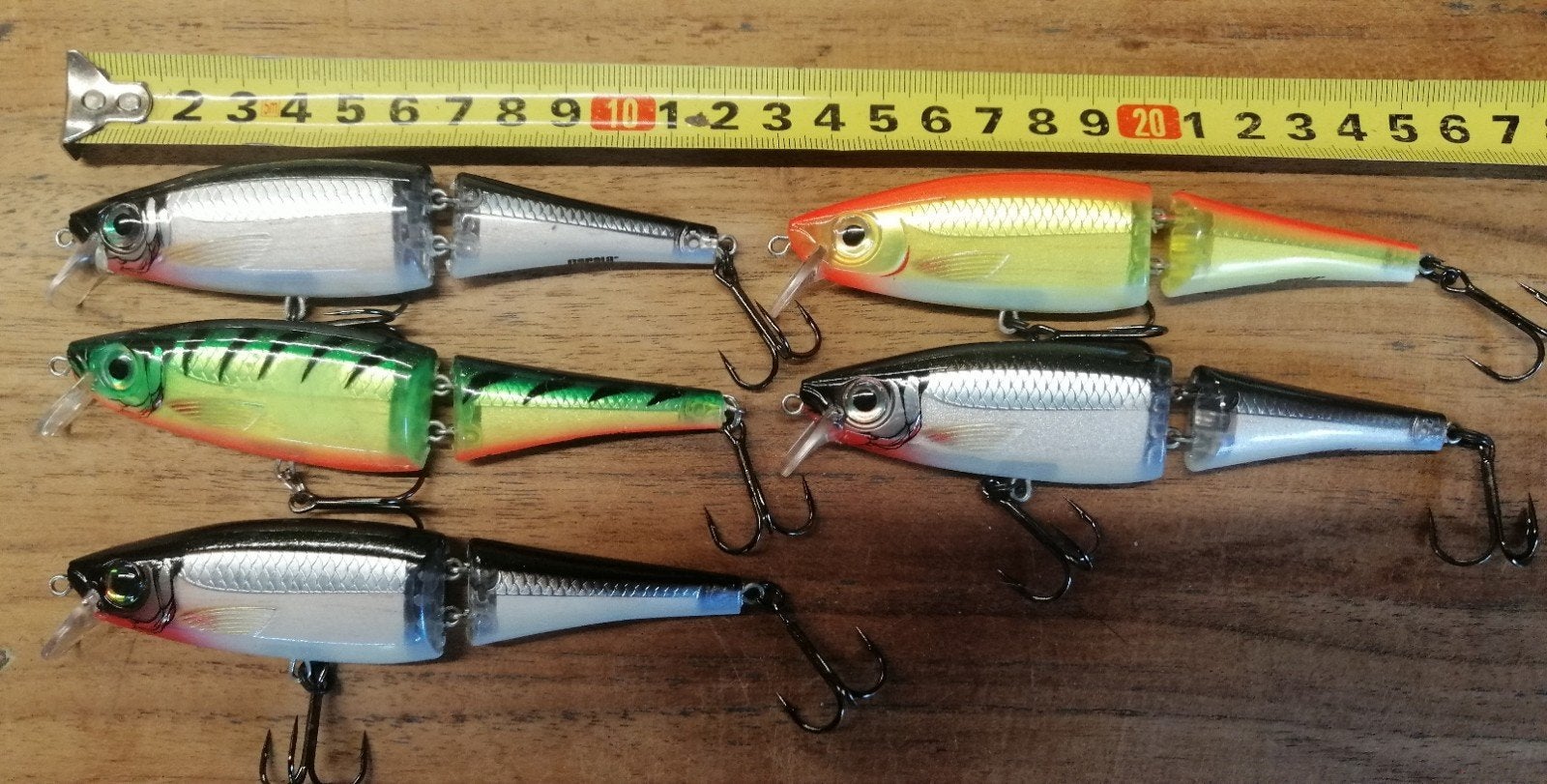 5x Rapala BX Swimmer 12 cm pluggen, Ophalen, Zo goed als nieuw, Overige typen