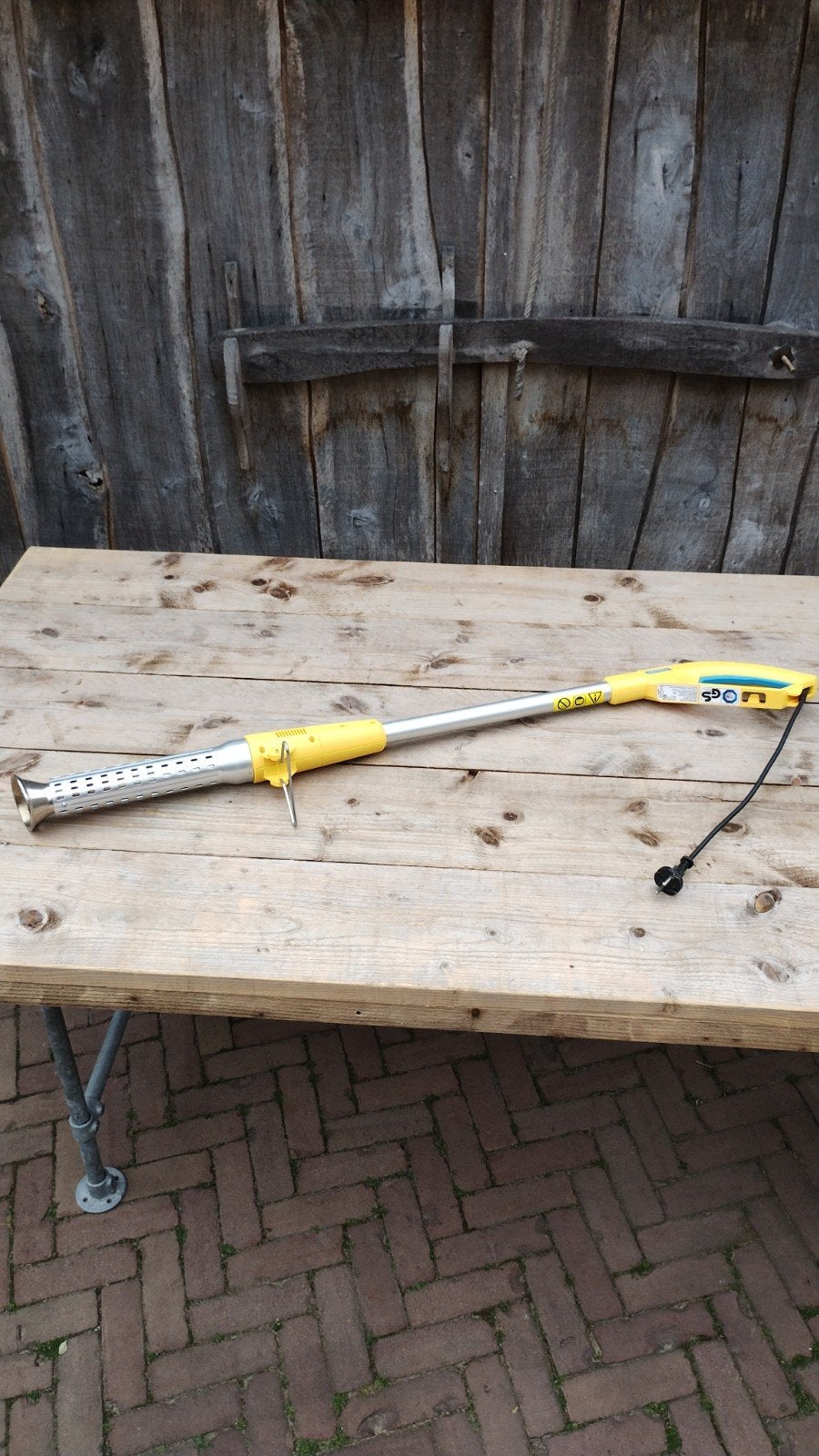 Gloria Thermoflamm Bio Electro onkruidbrander 2000W, Ophalen, Gebruikt, Gloria Thermoflamm