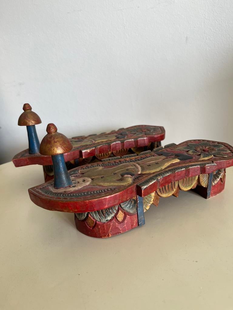 Houten offerdragers Azie, Ophalen of Verzenden