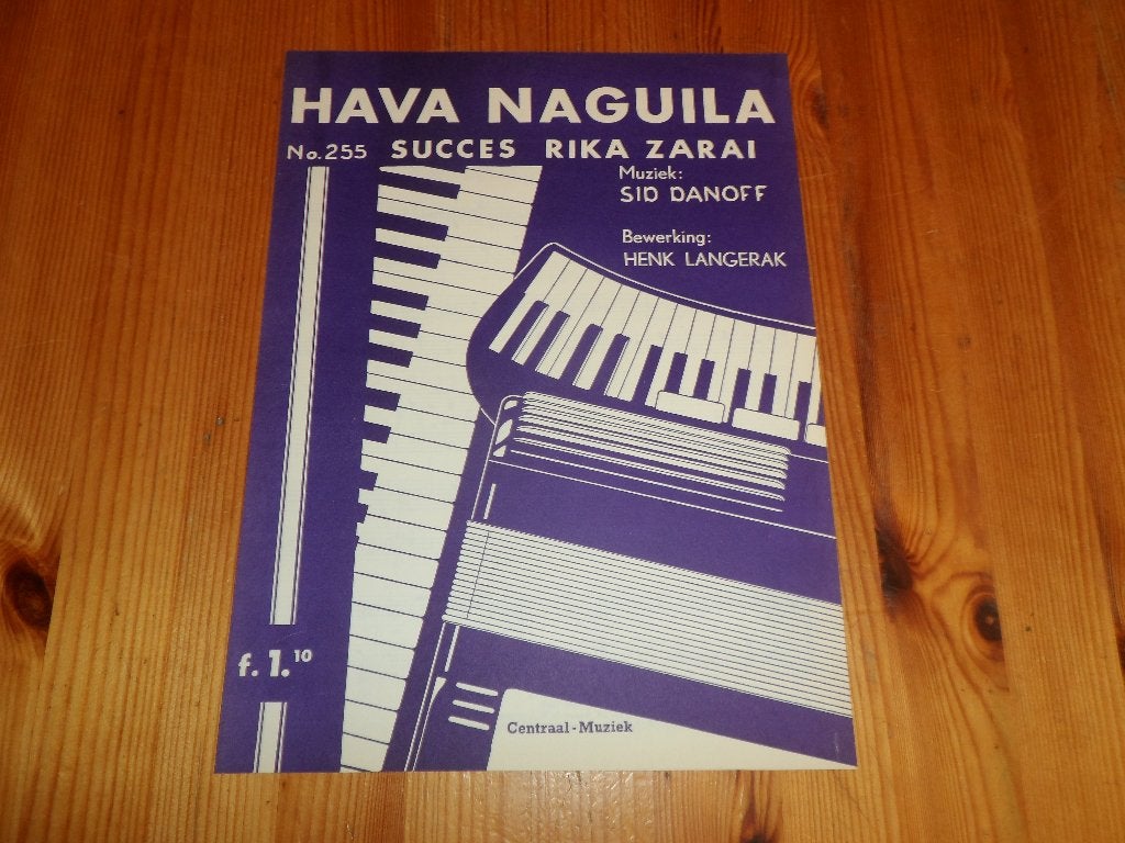 Henk langerak accordeon badmuziek - 10x, Muziek en Instrumenten, Bladmuziek, Ophalen of Verzenden, Artiest of Componist, Populair