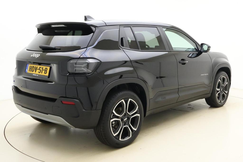 Jeep Avenger Summit 54 kWh | Navigatie | Camera | Keyless |, 394 km, Gebruikt, 156 pk, Leder en Stof