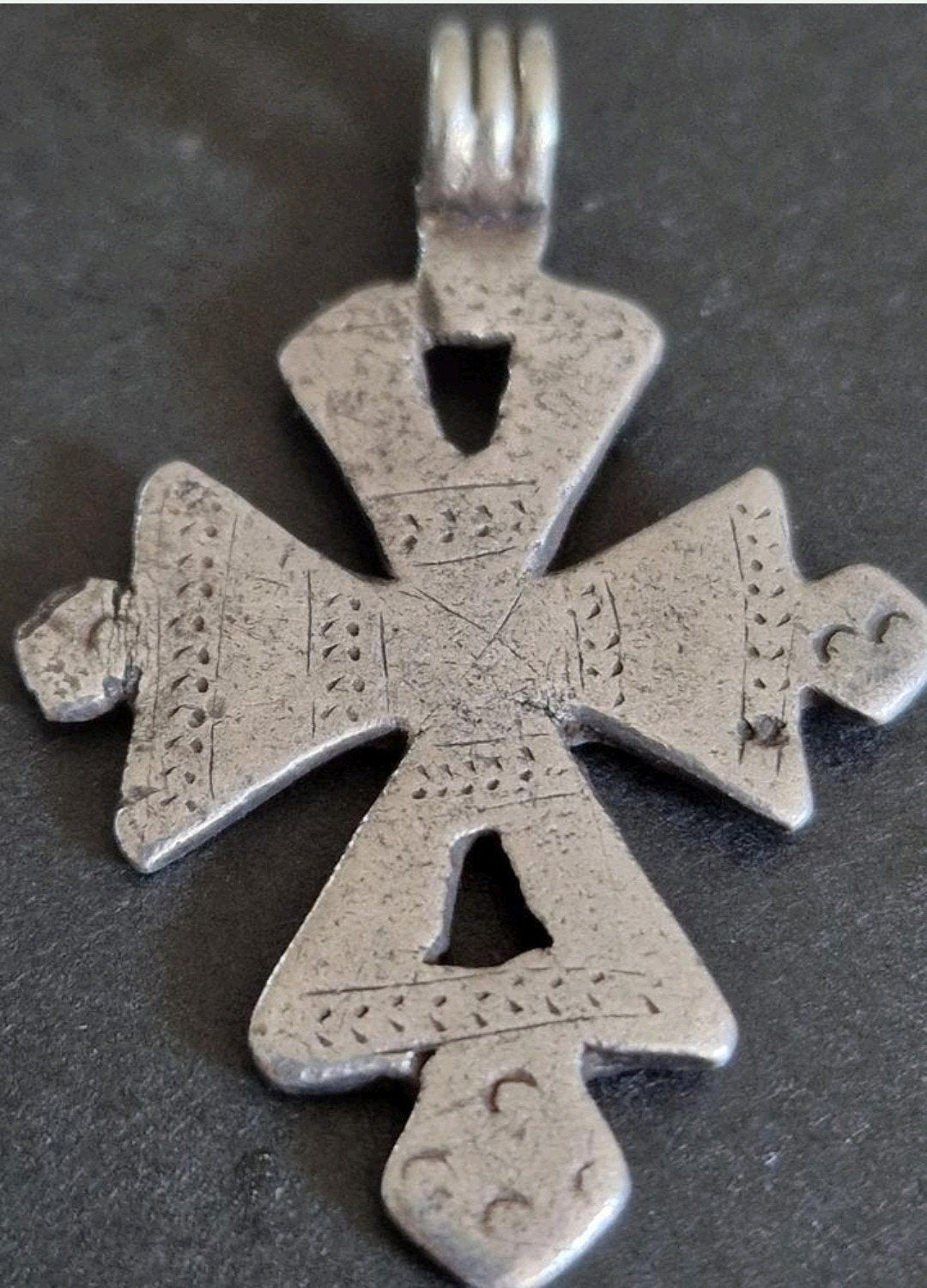Zeer oud koptisch kruis ., Ophalen of Verzenden
