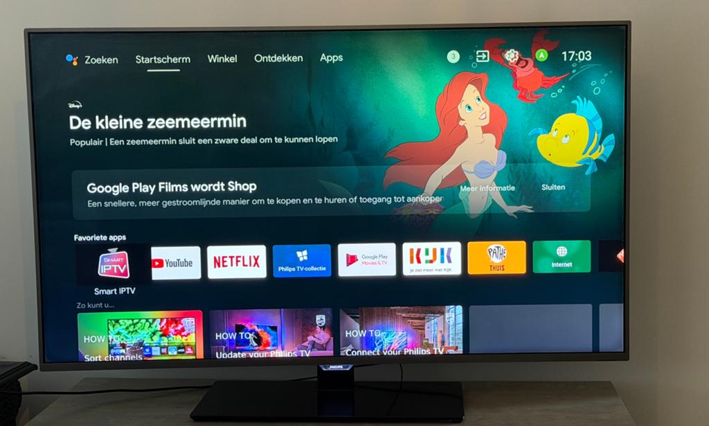 Philips smart tv 55 inch, Audio, Tv en Foto, Televisies, Philips, 50 Hz, Ophalen of Verzenden, Zo goed als nieuw