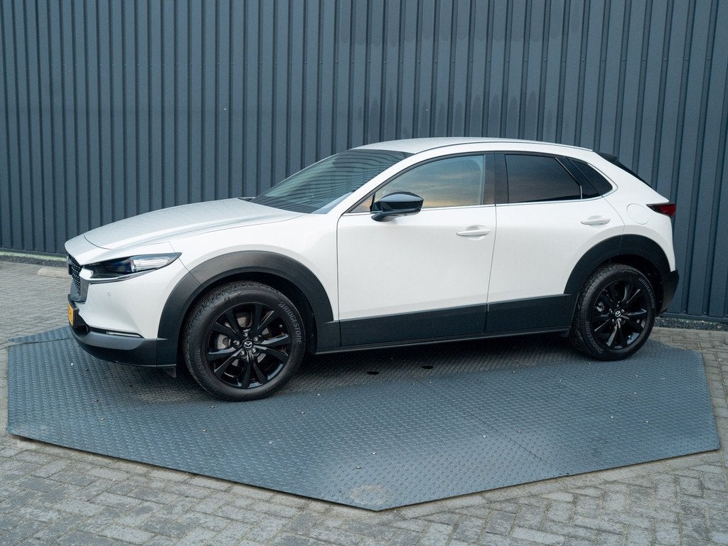 Mazda CX-30 2.0 e-SkyActiv-G M Hybrid Homura | Elk. A-klep |, Auto's, Mazda, Voorwielaandrijving, Gebruikt, 4 cilinders, Leder