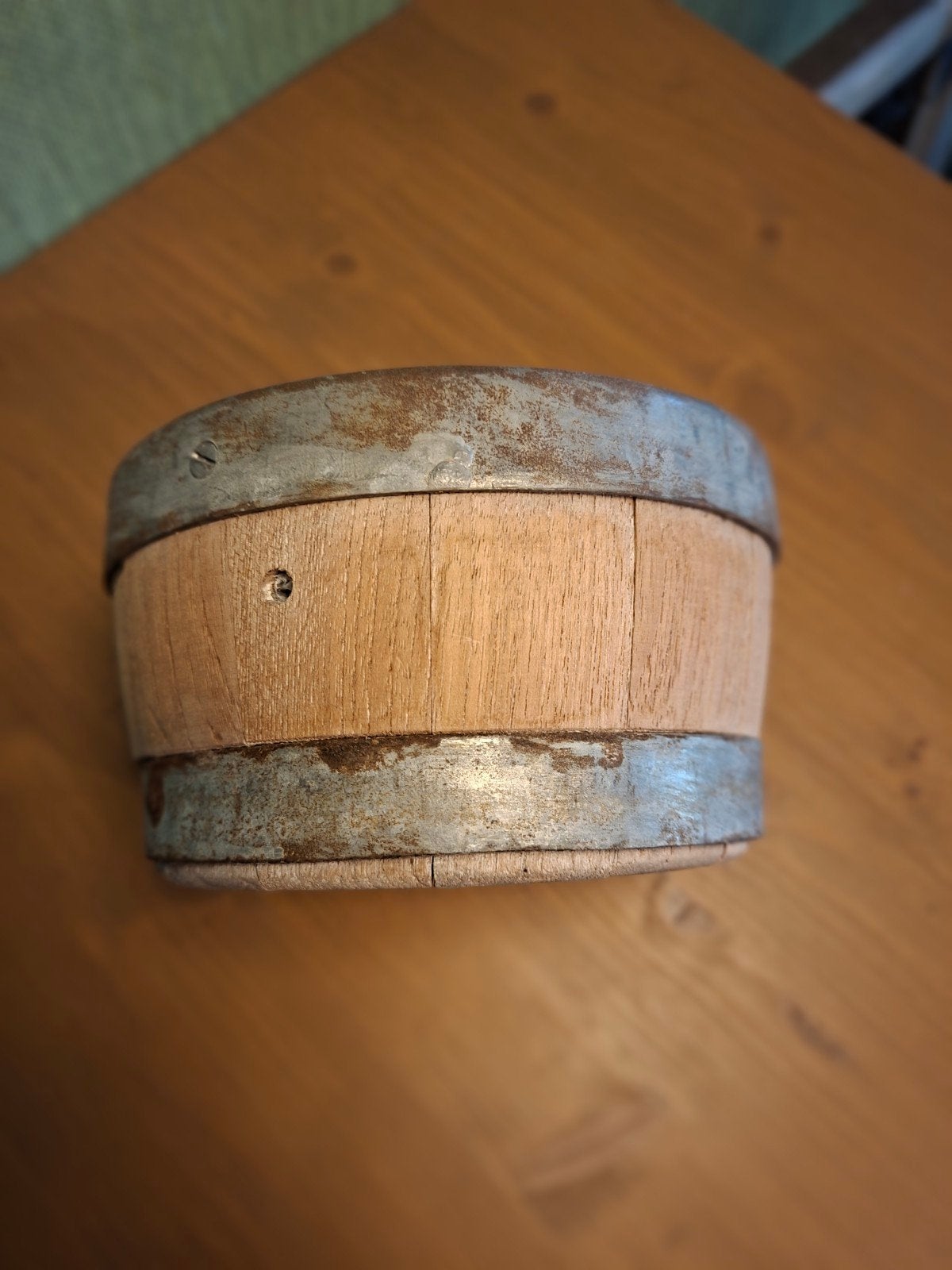 leuk oude kleine kaas ton, Ophalen of Verzenden