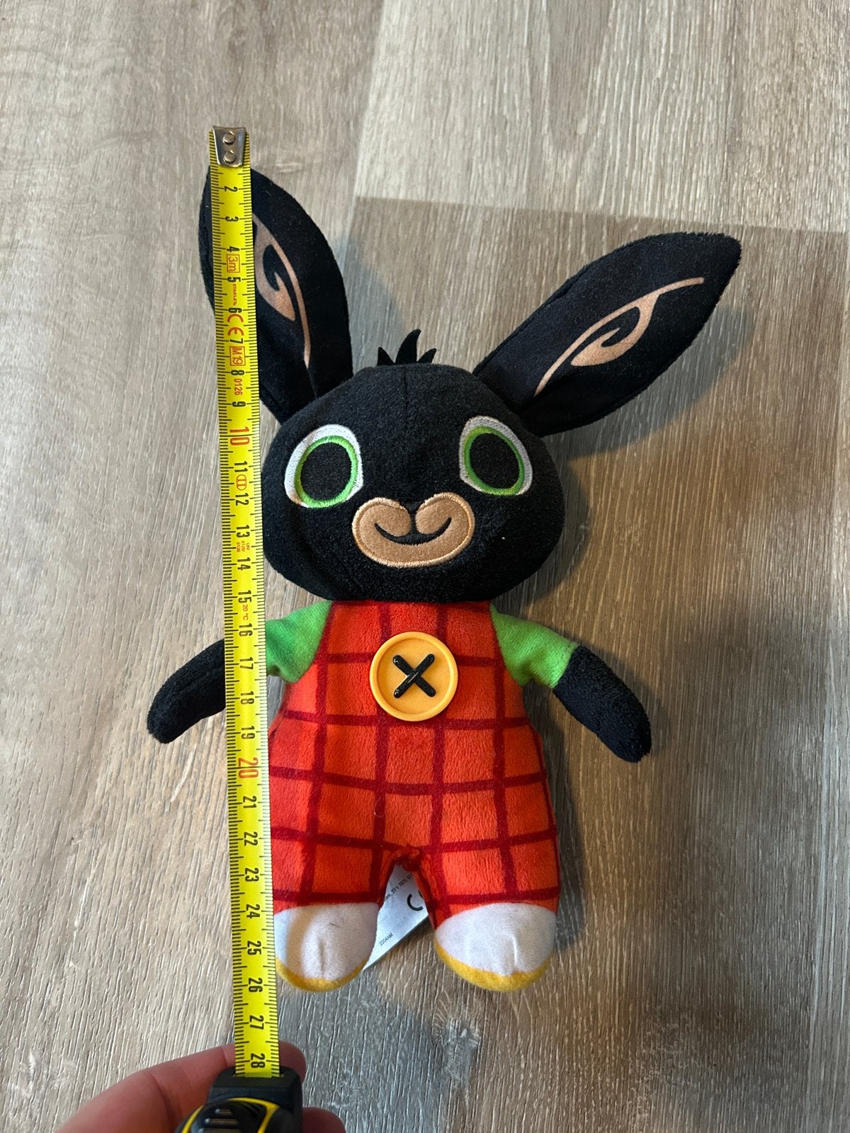 Bing Konijn Knuffel - Zo goed als nieuw, Overige karakters, Konijn, Zwart, Ophalen of Verzenden