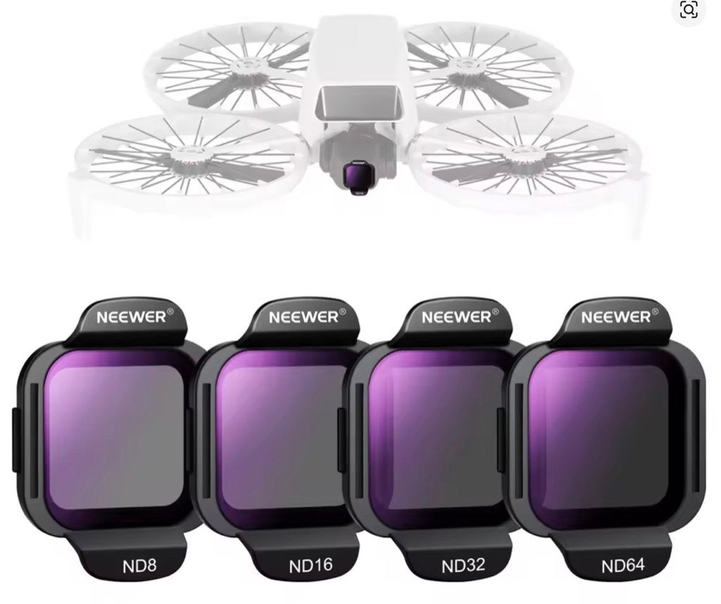 Neewer set 4 ND filters voor DJI Flip, Audio, Tv en Foto, Ophalen, Zo goed als nieuw
