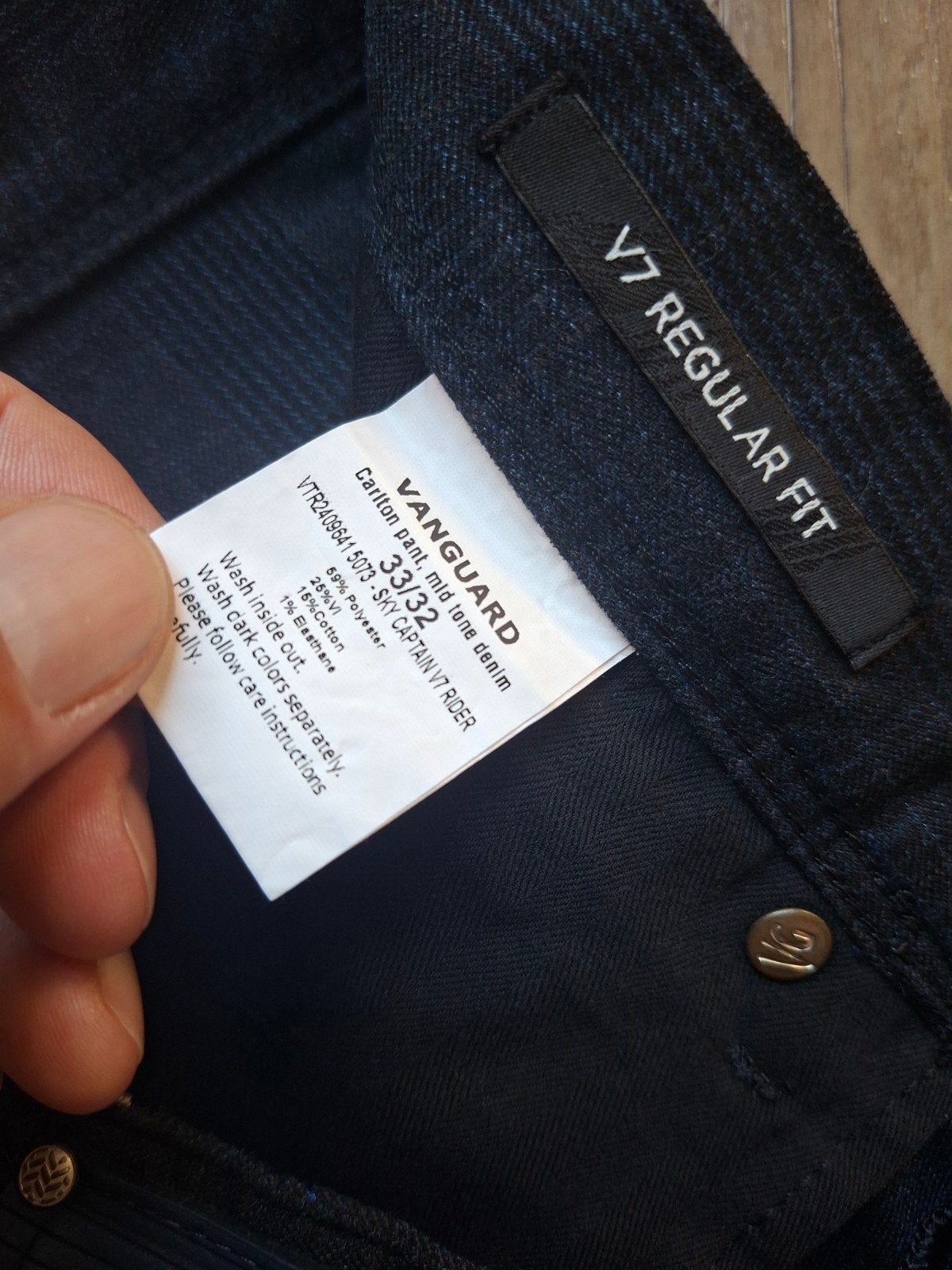 VANGUARD V7 regular fit jeans W33 L32, Blauw, Nieuw, Ophalen of Verzenden, Vanguard