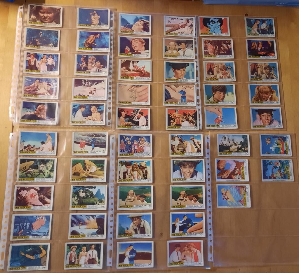 HUCK FINN - 55 KAARTJES - 1968, Ophalen of Verzenden