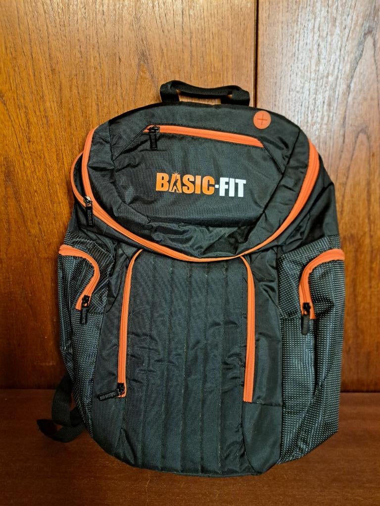 Basic Fit rugtas, Sieraden, Tassen en Uiterlijk, Tassen | Rugtassen, Ophalen of Verzenden, Zo goed als nieuw, Overige merken, 45 tot 60 cm