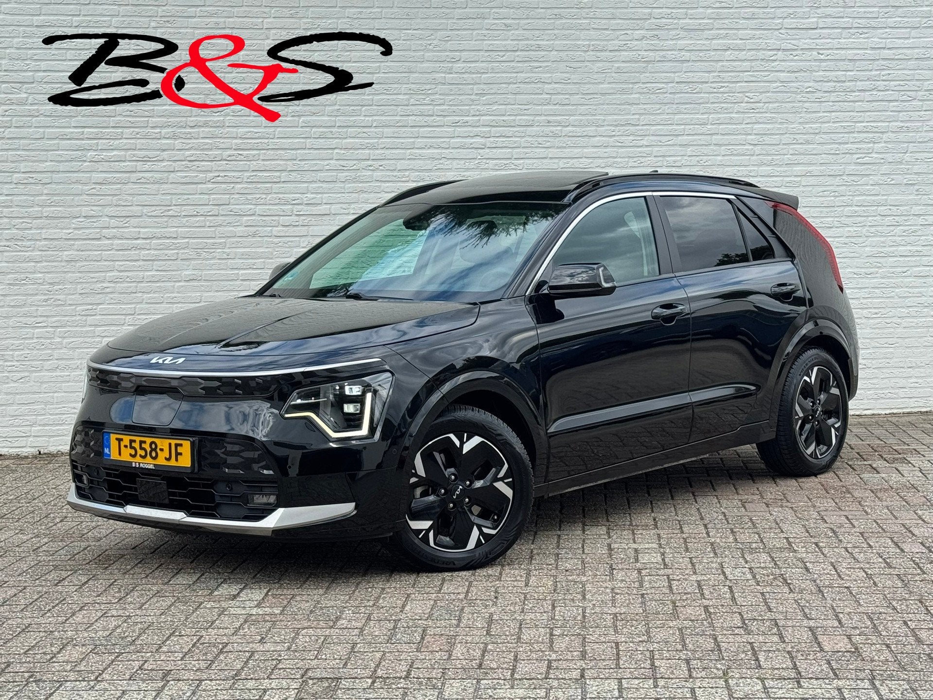 Kia Niro EV Executive Line 64.8 kWh SOH 98% All season V2L H, 1657 kg, Zwart, SUV of Terreinwagen, Niro