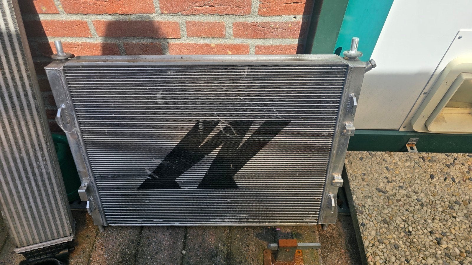 Mishimoto Radiator Ford Mustang 2015 (beschadigd), Ophalen of Verzenden, Gebruikt, Ford