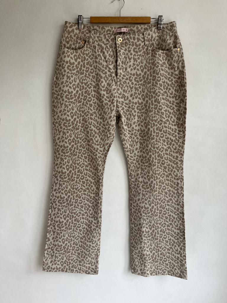 studio Anneloes jeans panter beige maat xl, Studio Anneloes, Verzenden, Beige, Maat 46/48 (XL) of groter