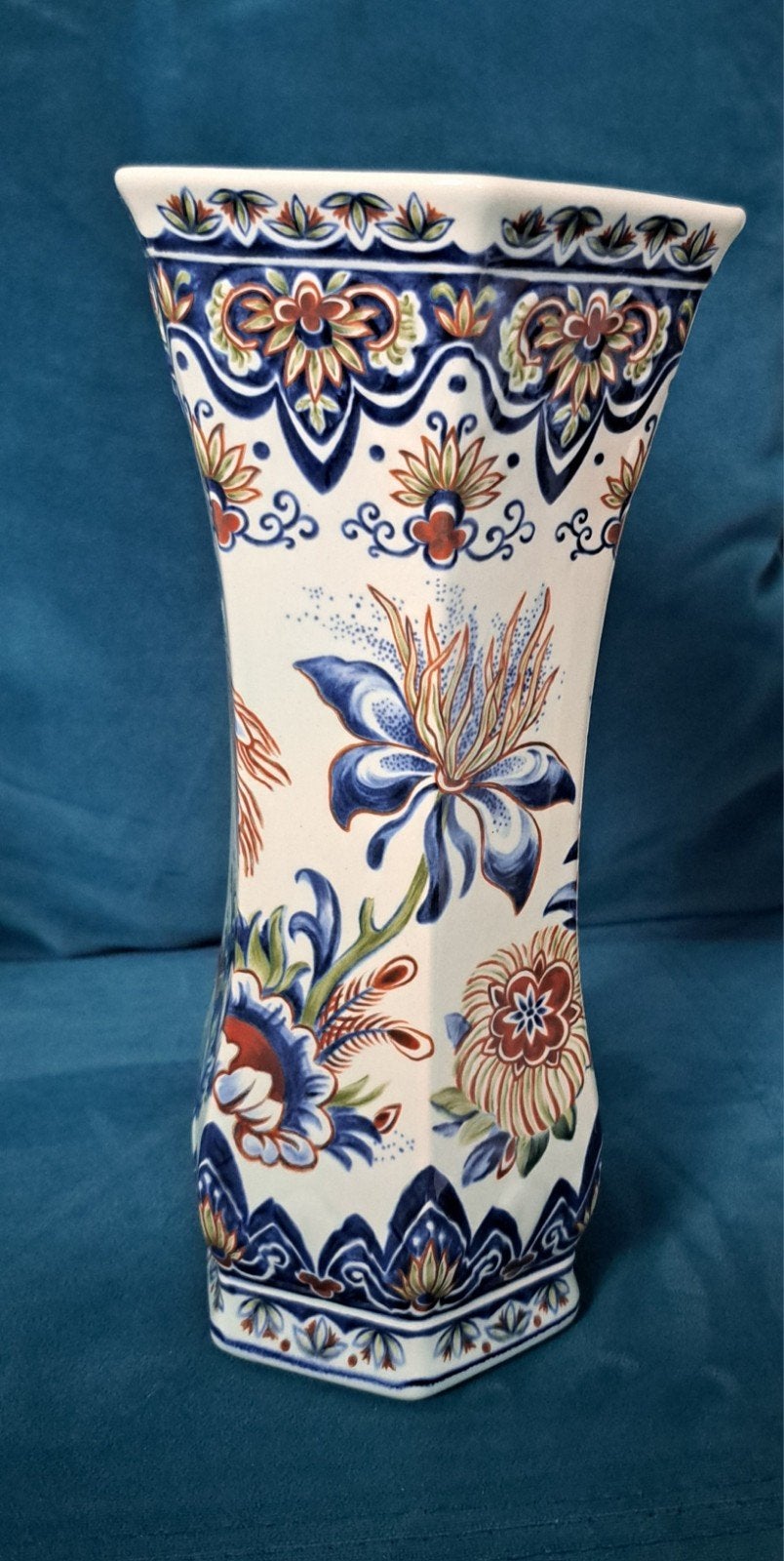 Boch Frères Keramiek Vaas - Vieux Rhodes Handworked, Ophalen of Verzenden