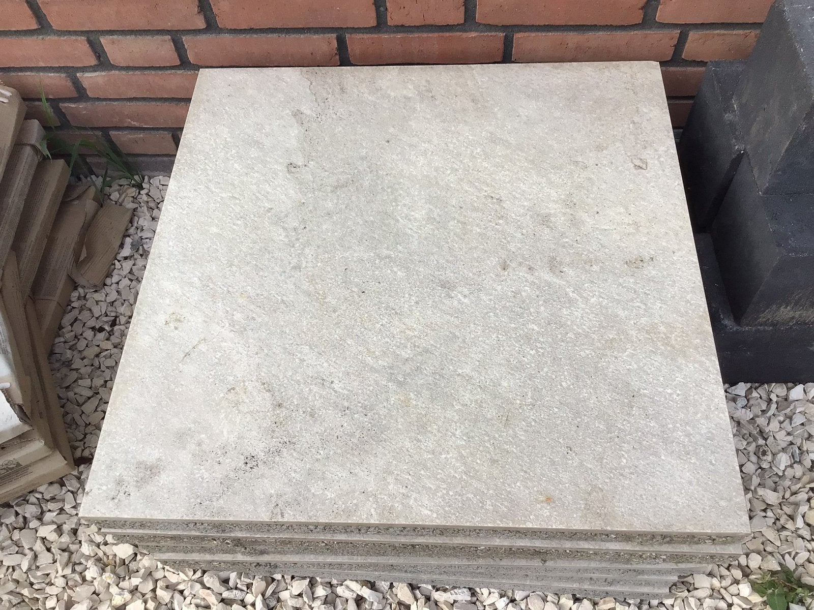 Keramische tegels, Ophalen, Zo goed als nieuw, Beton, Terrastegels