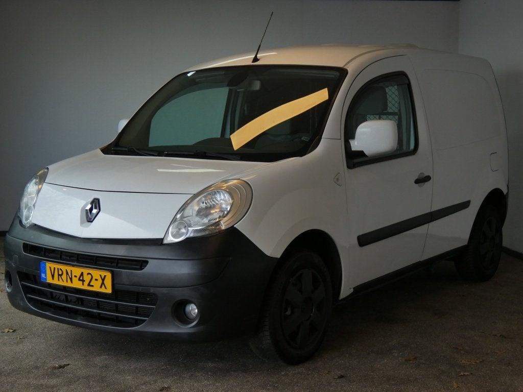 Renault Kangoo Express 1.6-16V Expr.Tech L. (bj 2010), Auto's, Automaat, 4 cilinders, Renault, Wit