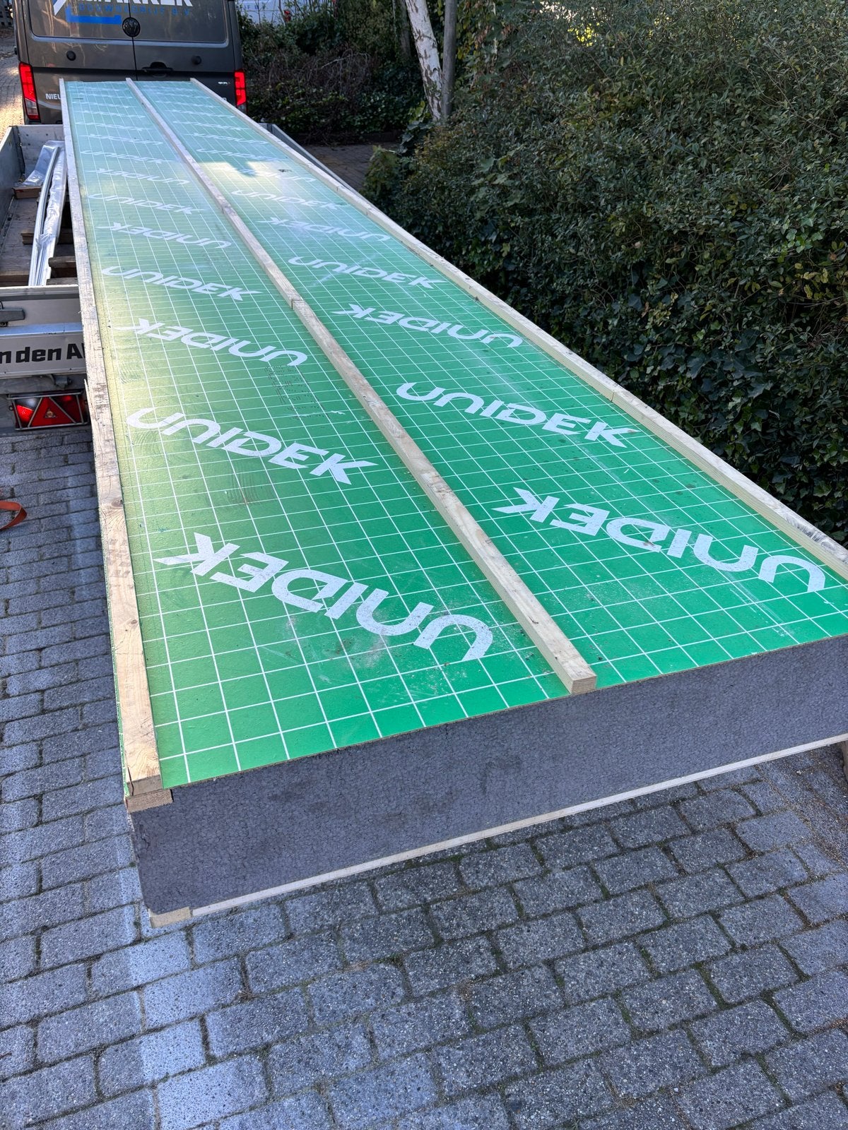 Unidek dakplaat rc 6.3 7m lengte, 12 cm of meer, Nieuw, 5 tot 10 m², Piepschuim (Tempex)