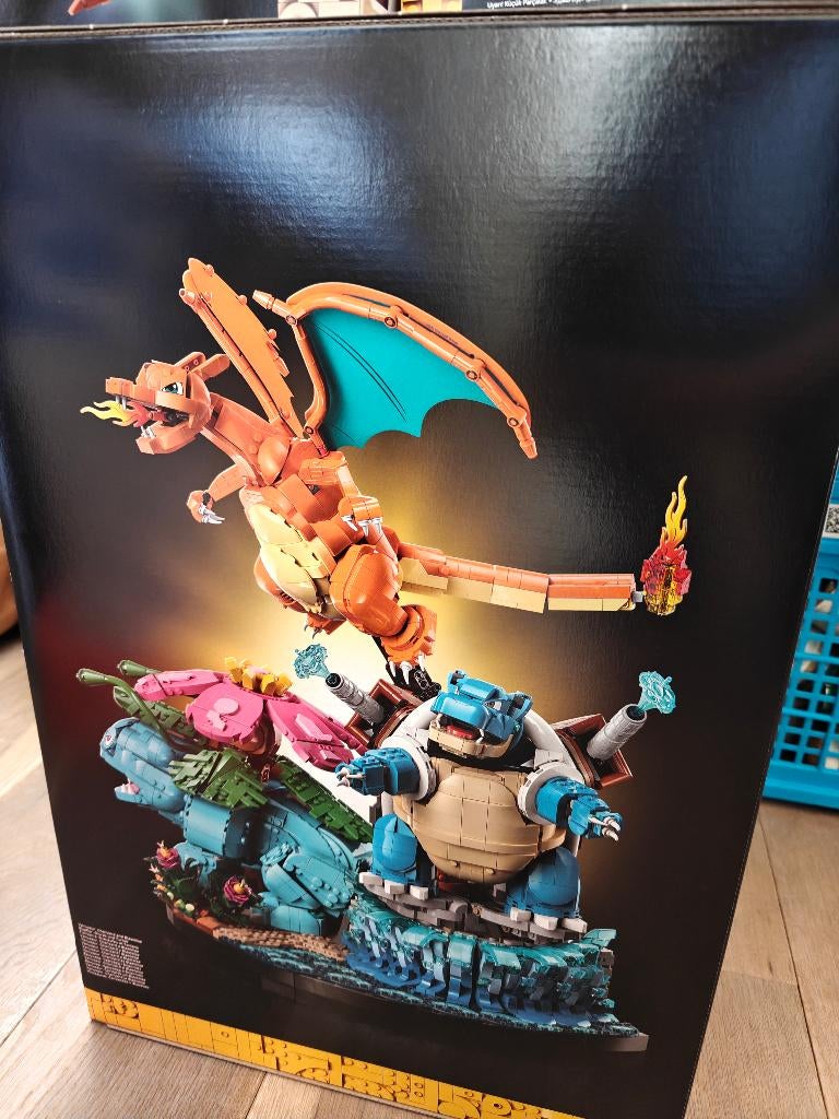 Pokemon x Lego (Charizard, Venusaur, Blastoise), Overige thema's, Lego, Nieuw, Ophalen of Verzenden