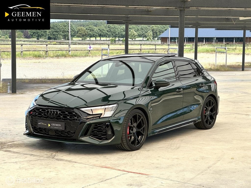 Audi RS 3 2.5 TFSI quattro EXCLUSIVE/RS.UITL/PANO/B&O/FBR.GA, Auto's, Audi, Automaat, Gebruikt, RS3, Automatische klimaatregeling