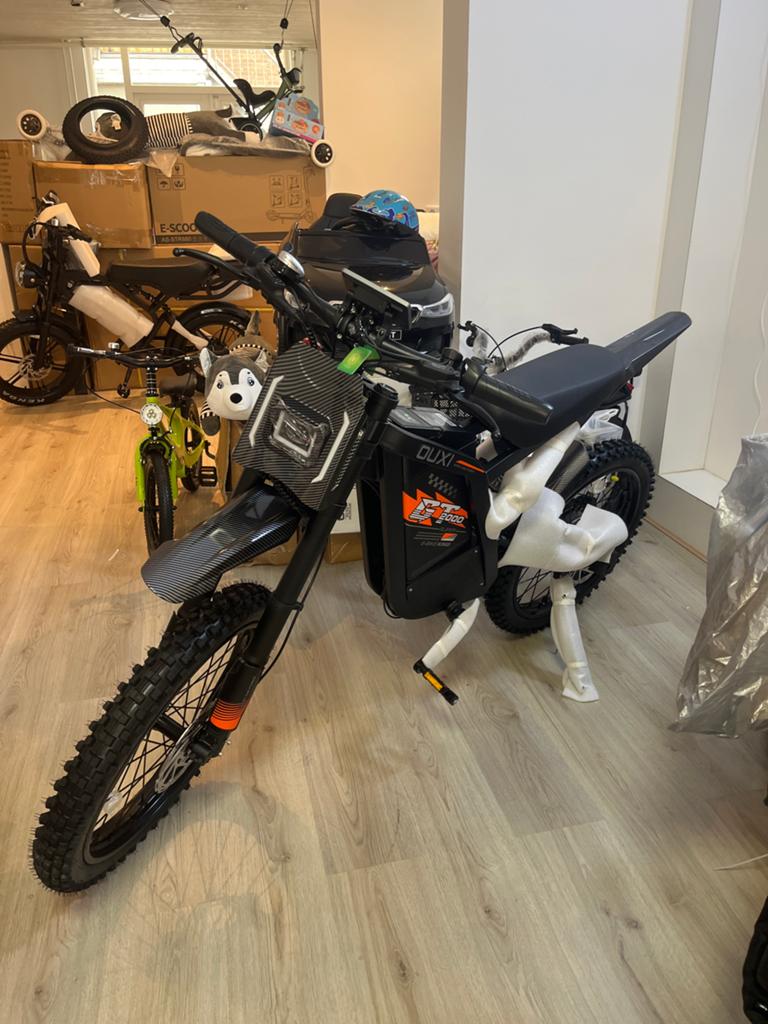 Nieuwe OUXI GT2000 Elektrische Crossmotor E-Bike, Fietsen en Brommers, Minibikes, Midibikes en Pitbikes, Ophalen, Nieuw