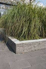 Palissade Blue Moon Rockface 12x12x60 Hoekblok, Tuin en Terras, Ophalen, Blok, Nieuw, Natuursteen