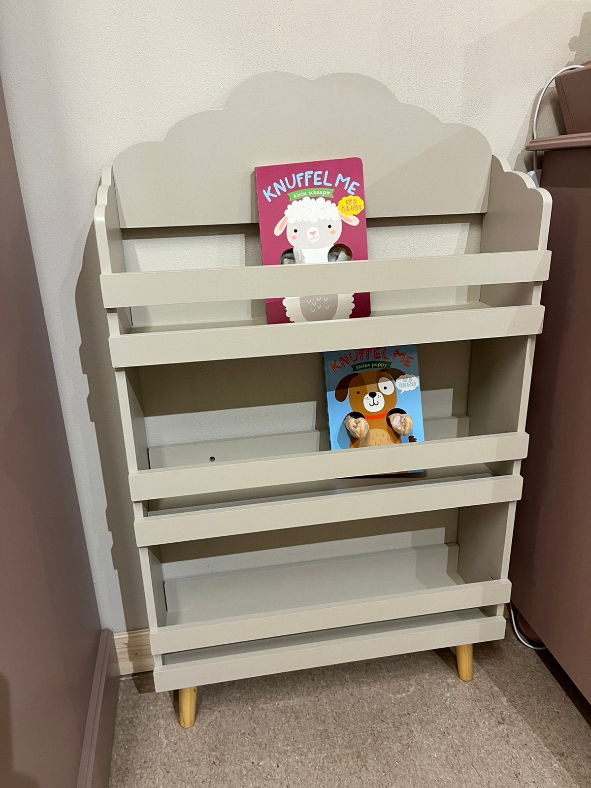 Wolken Boekenkastje, Ophalen, Info@juffrouw-kwast.nl, 7443BS, Wanddecoratie