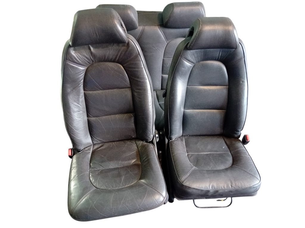Grijs leder interieur Saab 900 classic cabriolet., Ophalen, Gebruikt, Saab