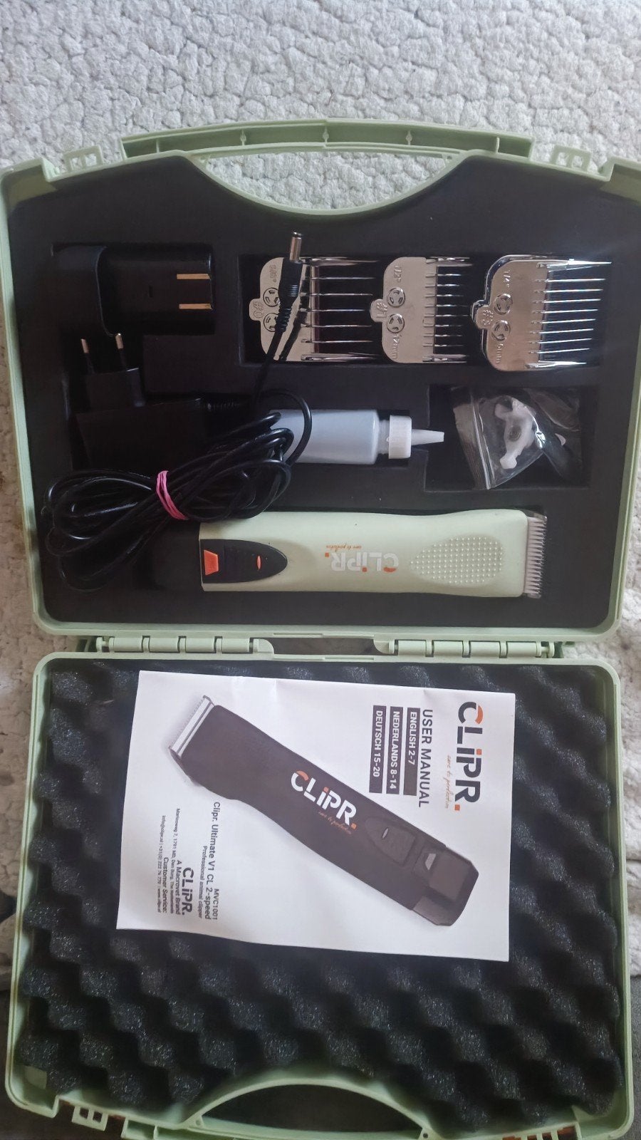 Clipr Ultimate 2 speed honden tondeuse op accu, Dieren en Toebehoren, Ophalen of Verzenden, Zo goed als nieuw