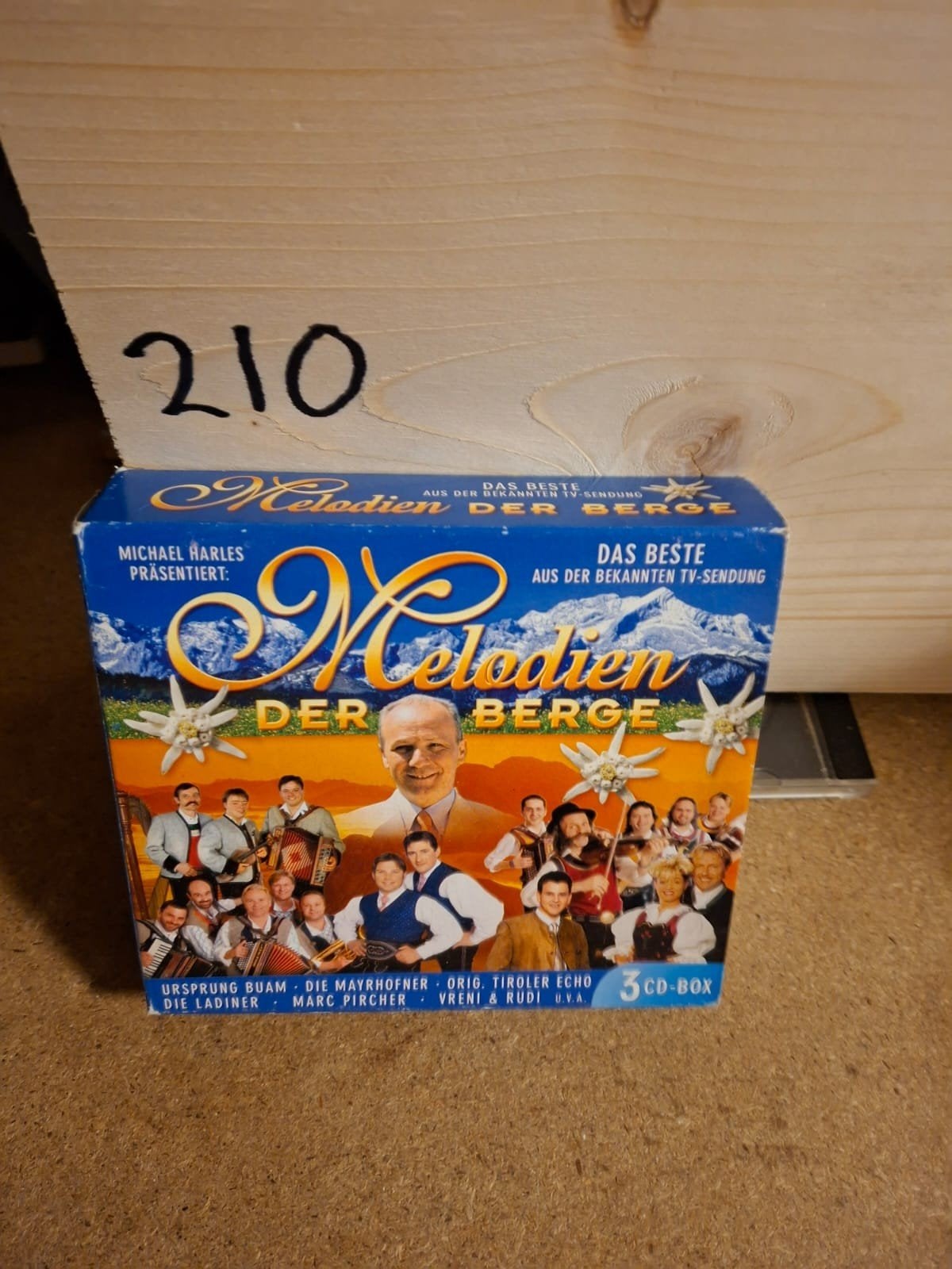Melodien der Berge - 3 CD-Box - Michael Harles presenteert, Ophalen of Verzenden, Gebruikt, Boxset