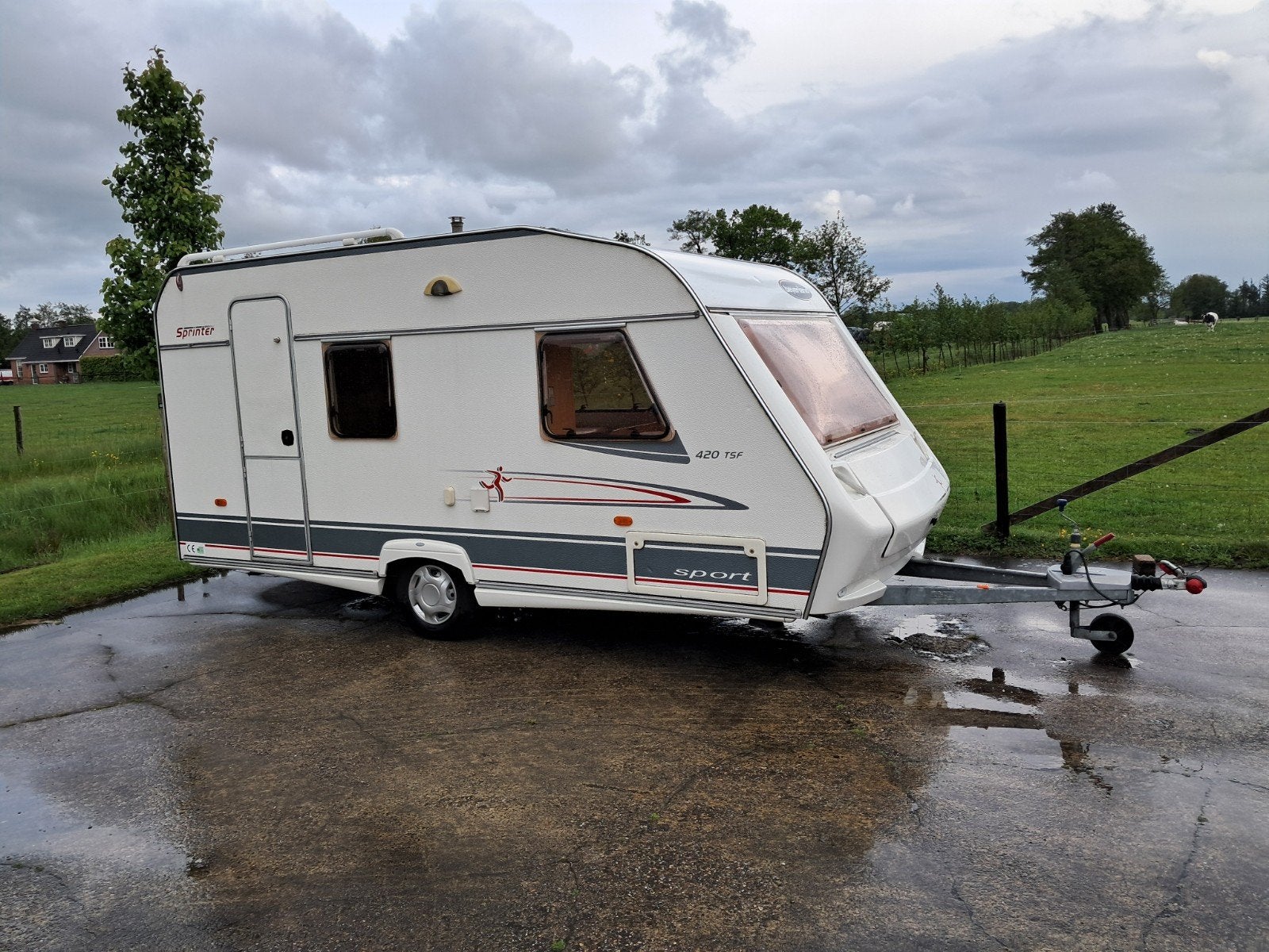 Beyerland Sprinter Sport 420 TSF - Zeer goed onderhouden, Vast bed, Treinzit, 750 - 1000 kg, Particulier