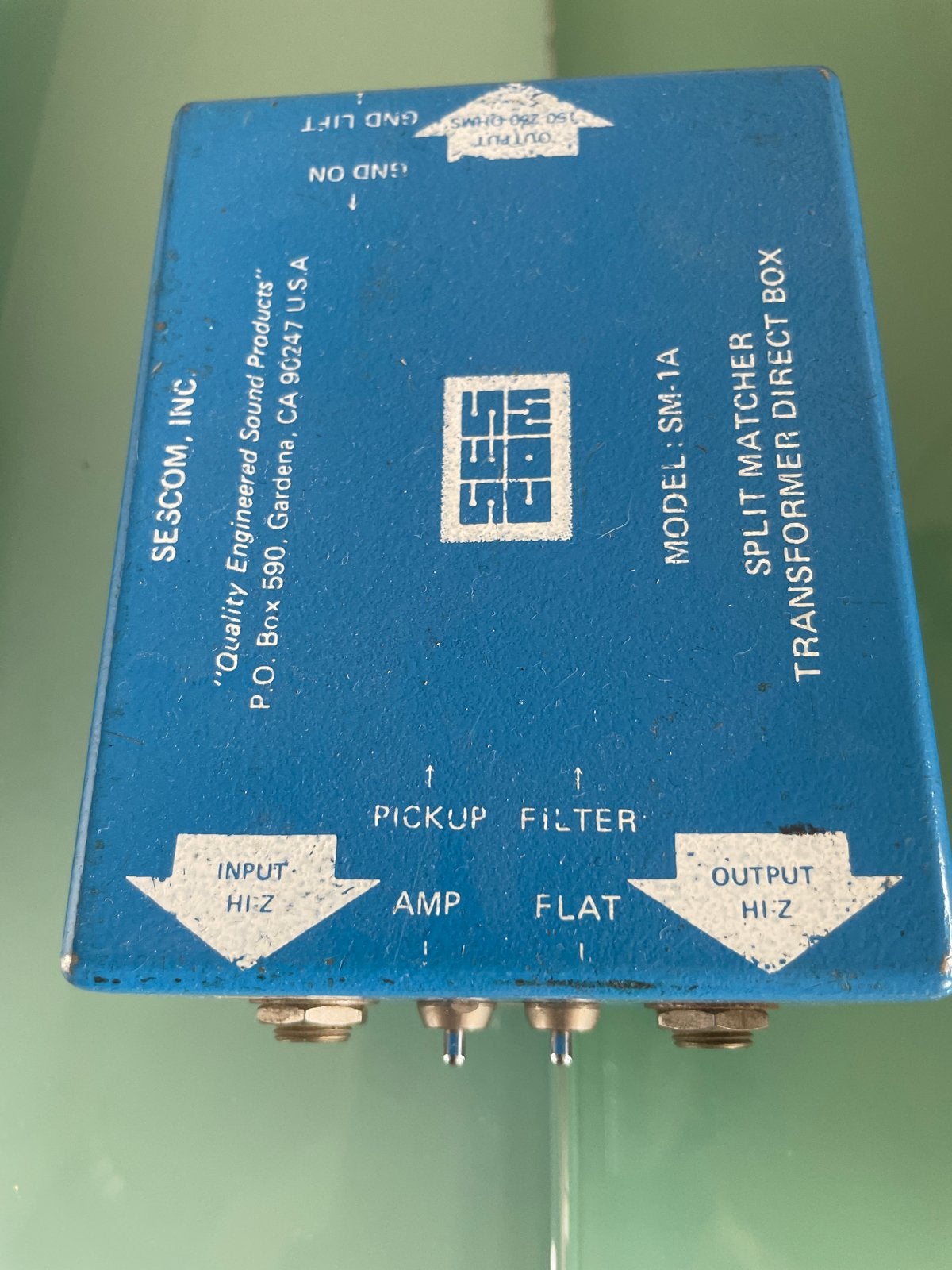 SESCOM SM-1A Split Matcher Transformer Direct Box, Ophalen of Verzenden, Gebruikt, Overige typen