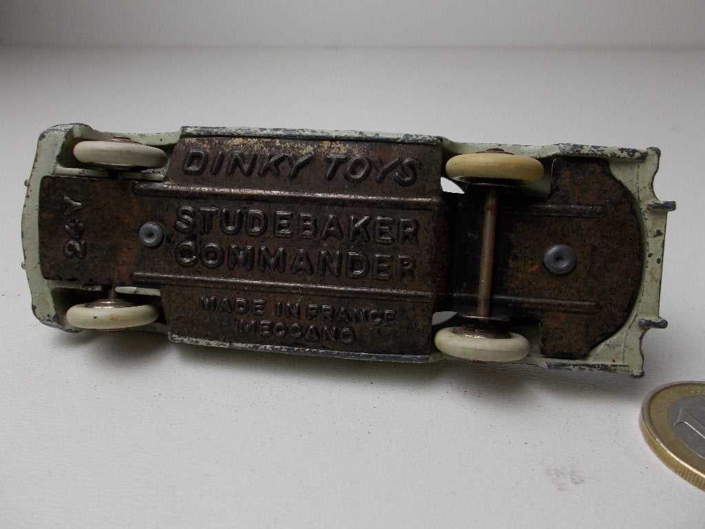 1957 Dinky Toys 24Y STUDEBAKER COMMANDER (-B-), Ophalen of Verzenden, Gebruikt, Auto, Dinky Toys