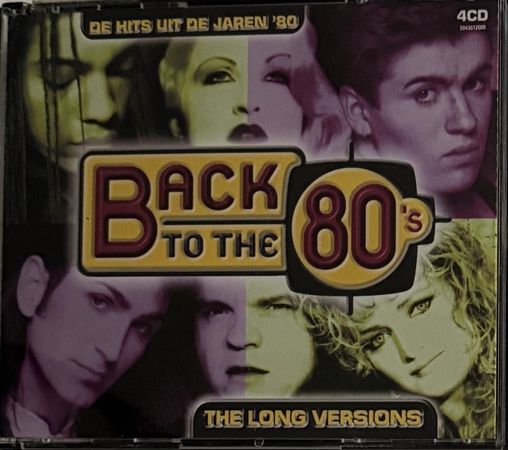 Back to the 80,s The long versions   4 Cd, Cd's en Dvd's, Verzenden, Zo goed als nieuw, Rock en Metal