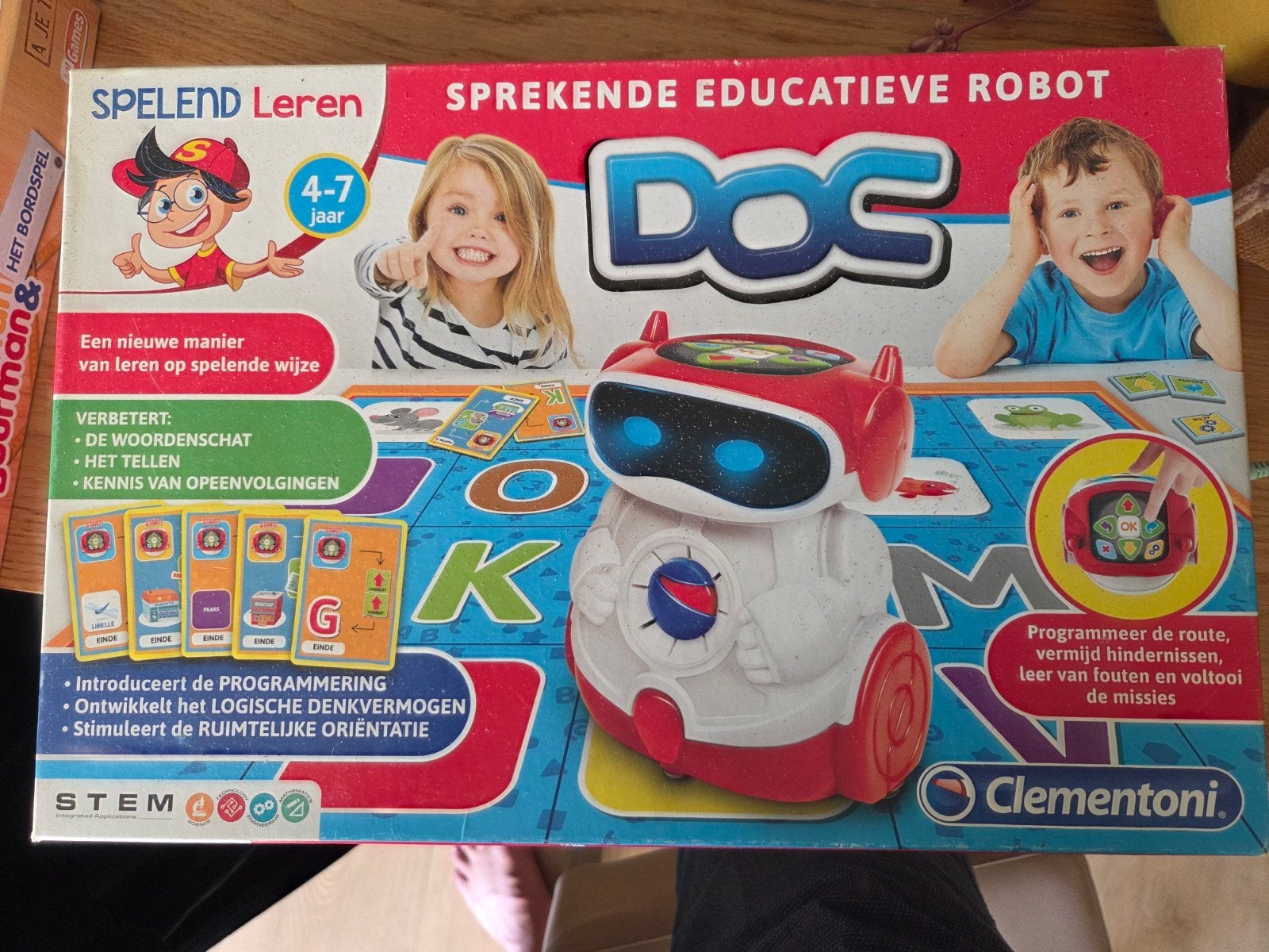 Clementoni DOC Spelende Leren Educatieve Robot, Ophalen of Verzenden, Gebruikt, Overige typen, Met geluid