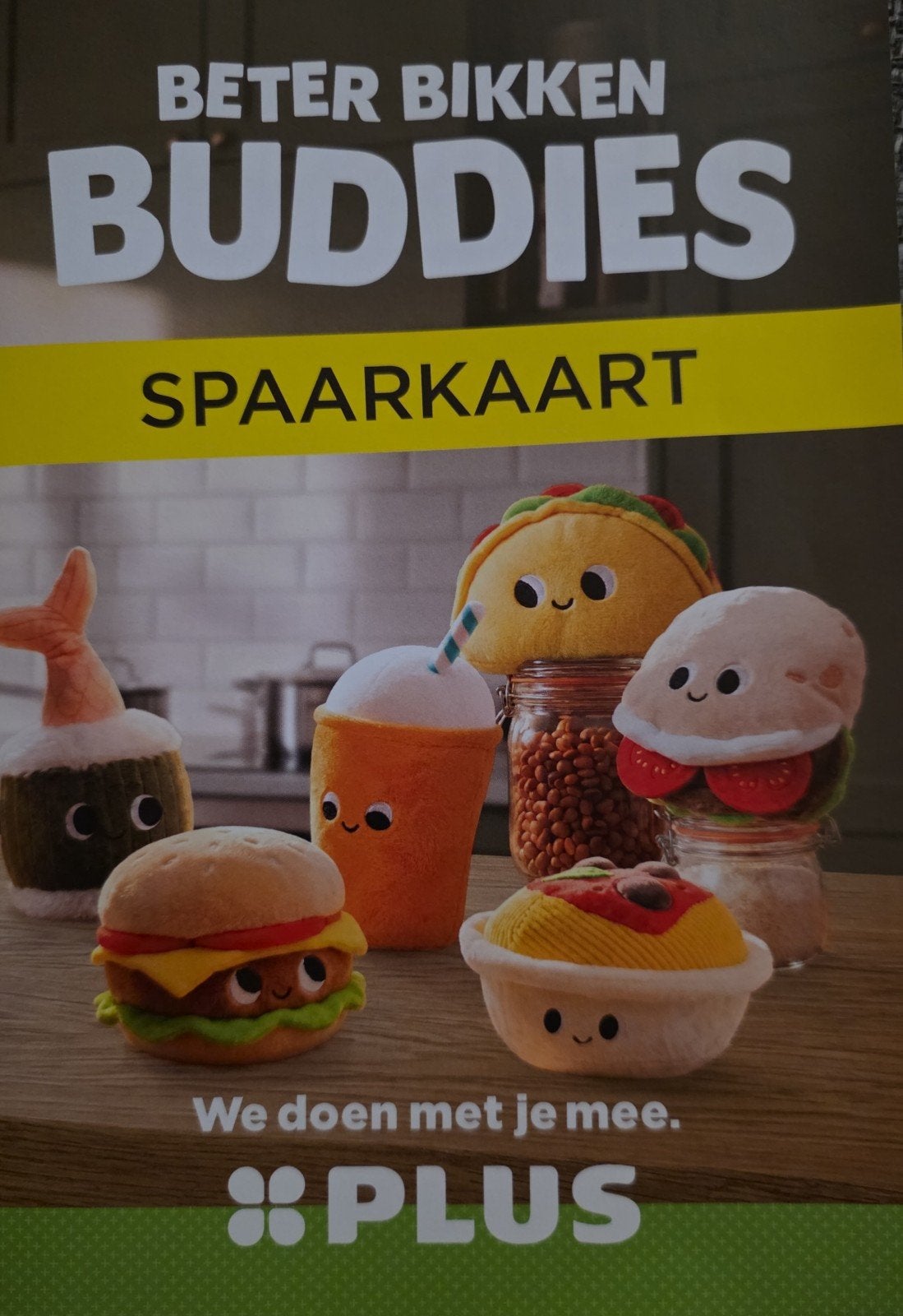 Plus Buddie Knuffeltjes, zegels, plaatjes, kookboek, ruilen, Ophalen of Verzenden, Winkel, Super of Benzinepomp, Zegels, Bonnen of Punten