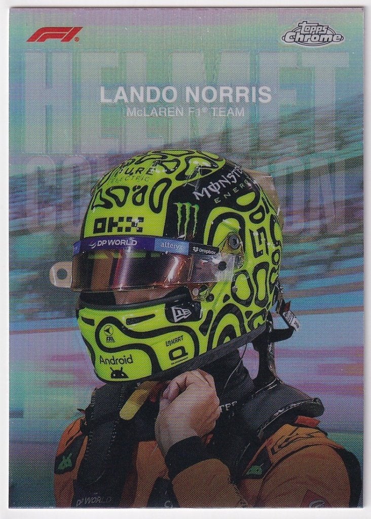 Lando Norris Helmet Refractor #HC-7, Verzenden, Nieuw, Formule 1