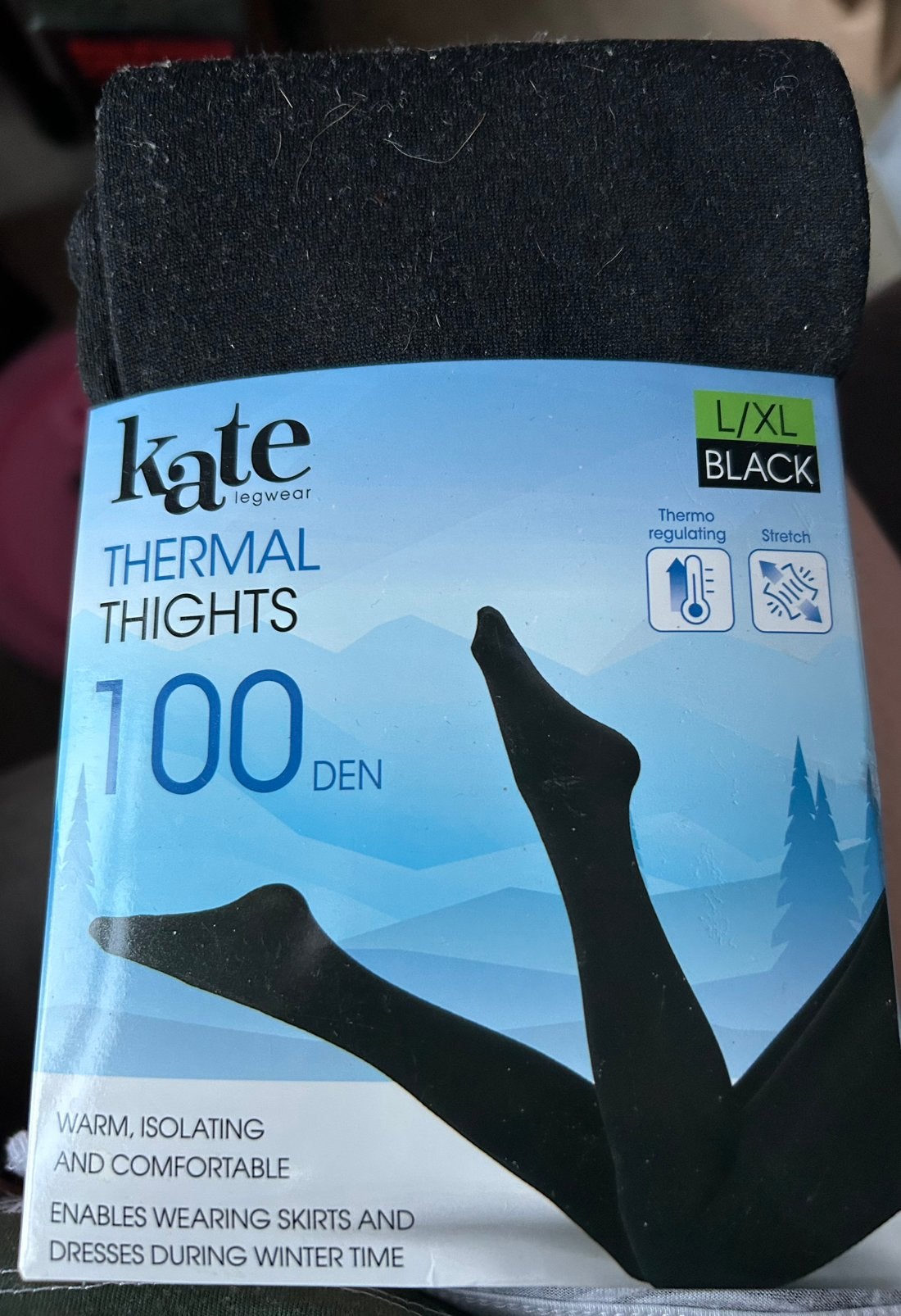 Te koop dames thermo panty, Ophalen, Zo goed als nieuw, Zwart, Panty