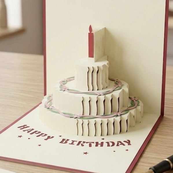 Pop-up Kaarten Verjaardagskaart Happy Birthday, Ophalen of Verzenden, Nieuw