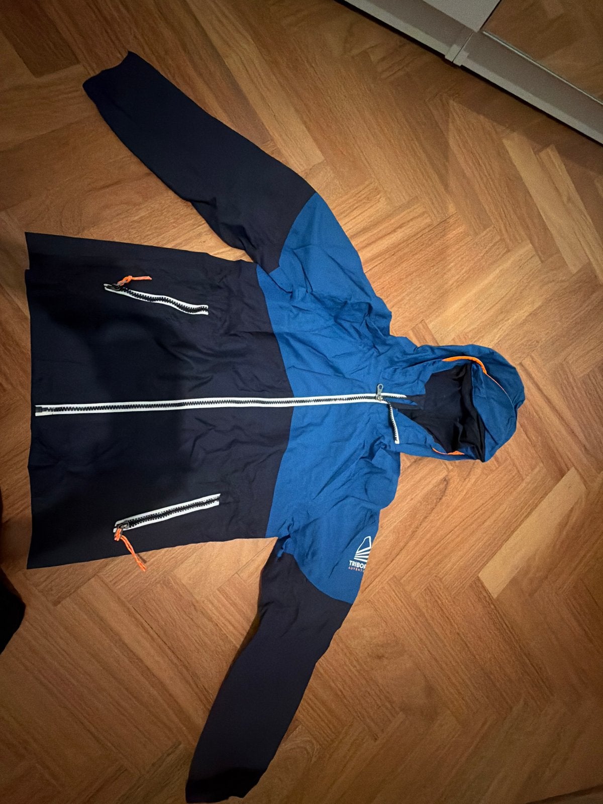 Tribord Adventure Sailing 100 jas - Maat 10-11 jaar, Ophalen, Zo goed als nieuw, Overige maten, Blauw