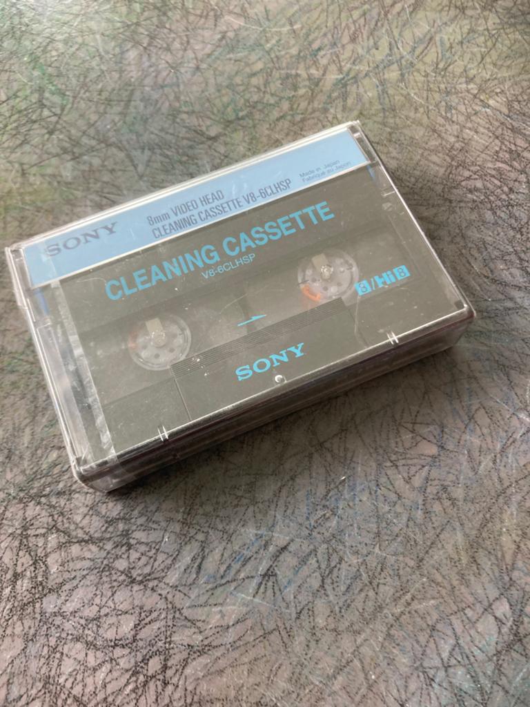 Sony 8mm Video Head Cleaning Cassette V8-6CLHSP, Ophalen of Verzenden, Nieuw, Overige typen