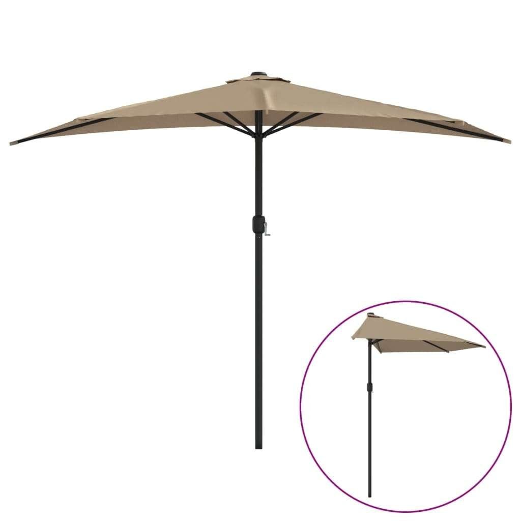 Halve balkonparasol - Ideaal voor kleine balkons, Ophalen of Verzenden, Zo goed als nieuw, 2 tot 3 meter, Overige typen