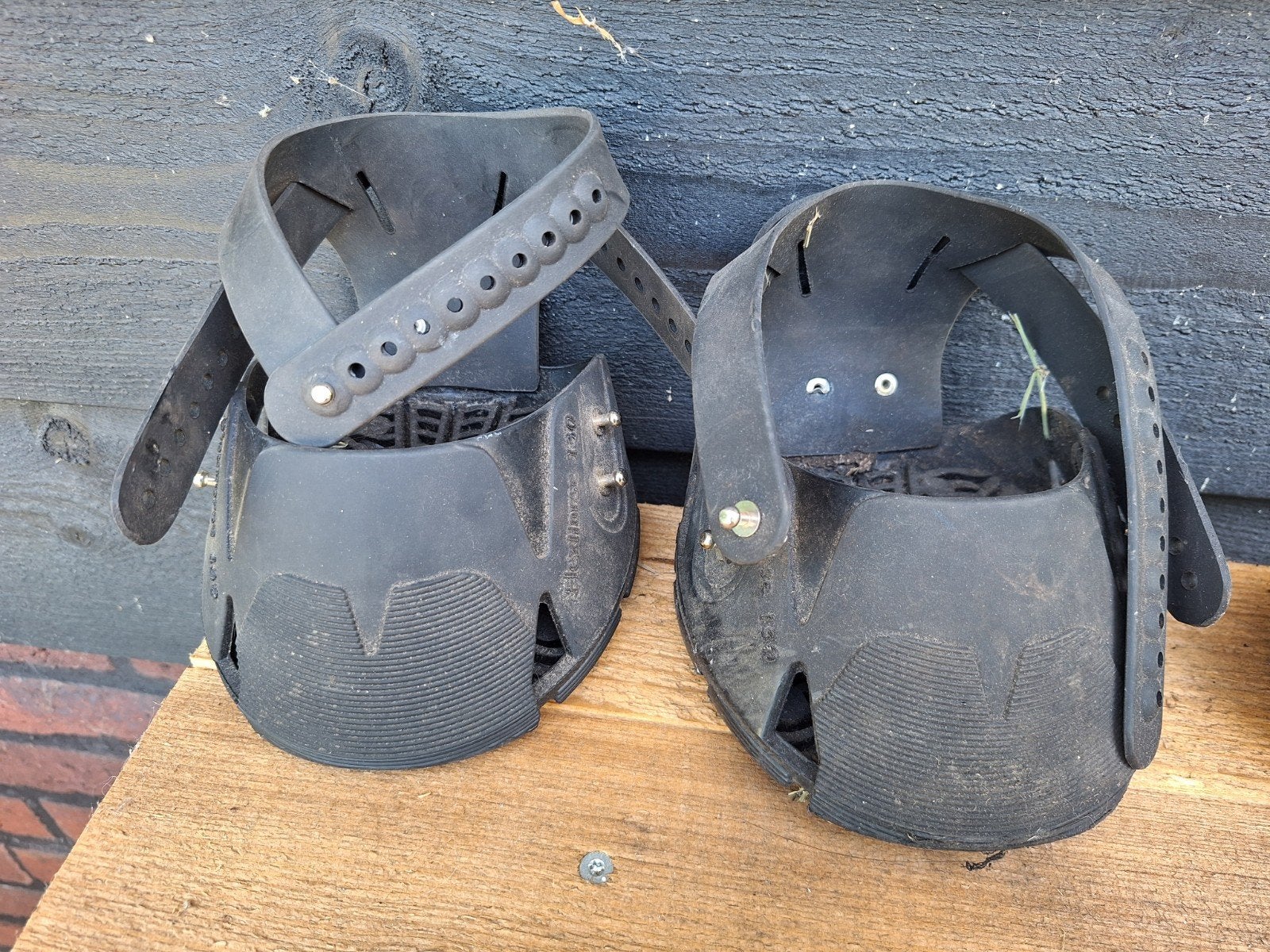 Flex boots van hoofwear maat 130 en 140, Dieren en Toebehoren, Verzenden, Gebruikt