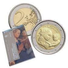 2 Euro San Marino 2019 in BU Blister - Filippo Lippi, Verzenden, San Marino, 2 euro, Losse munt