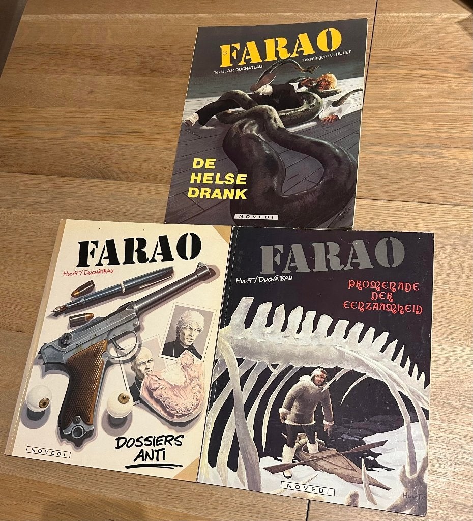 Farao 3 delen, Meerdere stripboeken, Ophalen of Verzenden, Zo goed als nieuw