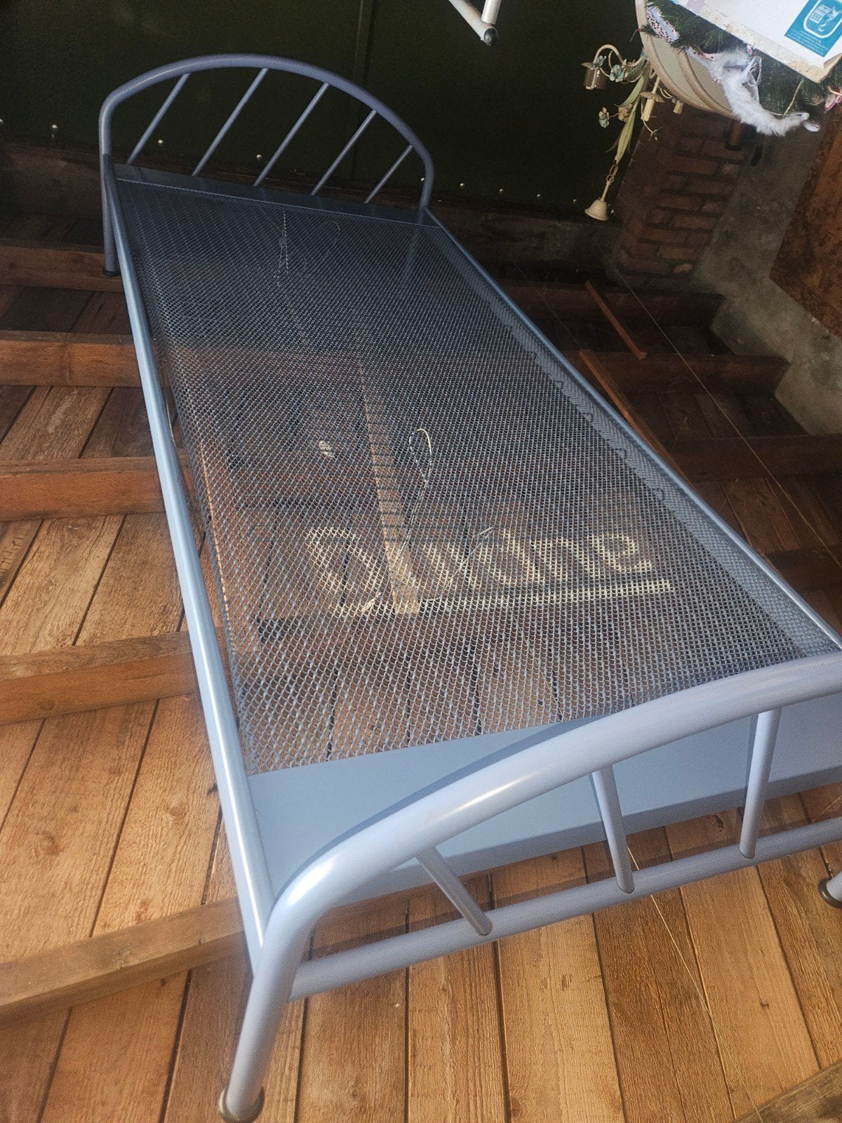 Auping eenpersoons bed. 2 stuks, Ophalen, Gebruikt, 90 cm, Eenpersoons