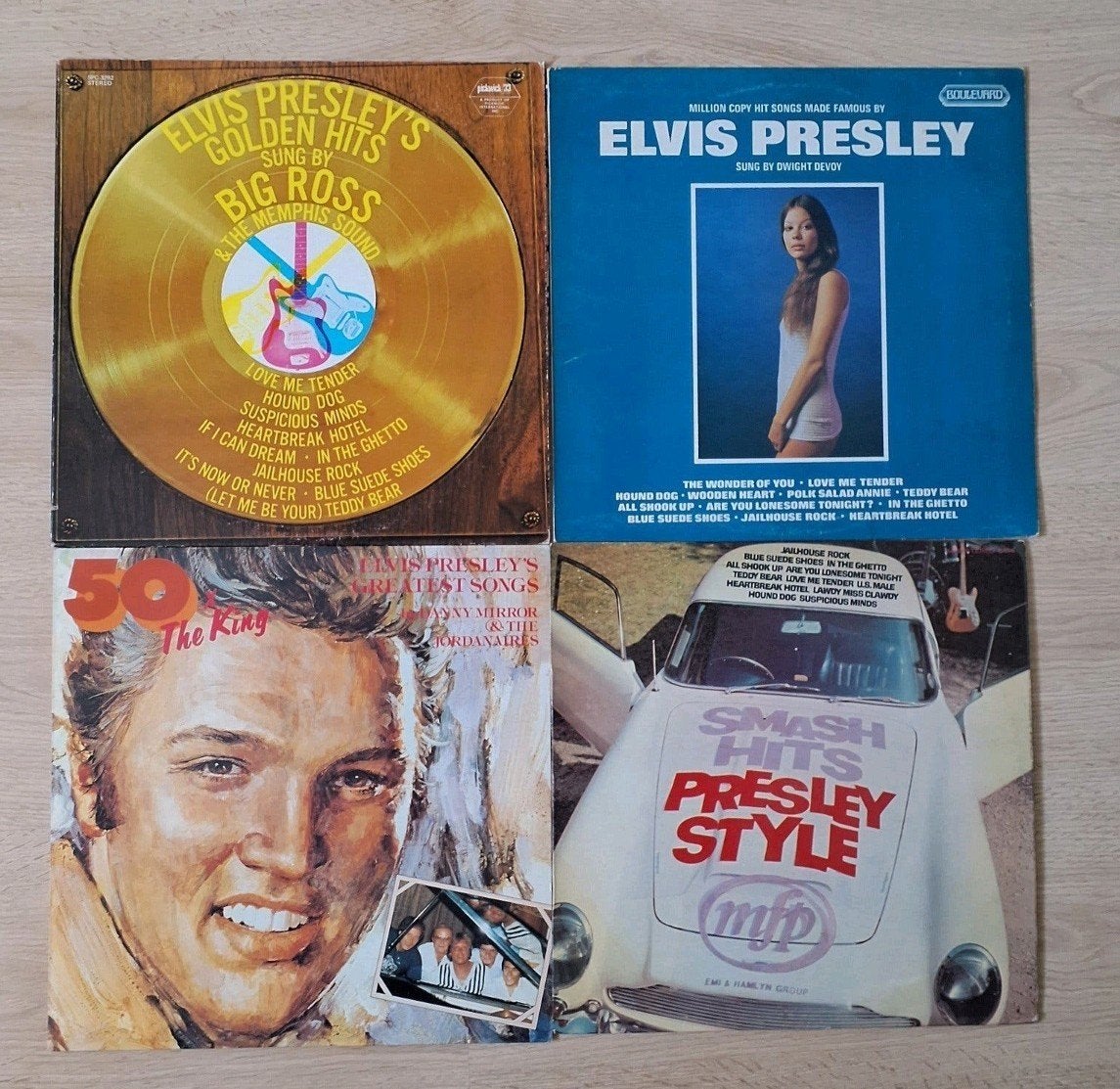 Elvis Presley tribute lp's, Ophalen of Verzenden, Gebruikt, 12 inch, LP